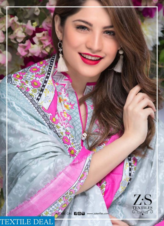 Zs kalyan printed lawn collection Wholesale pakistani dress material